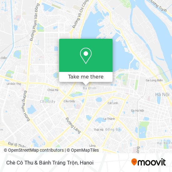 Chè Cô Thu & Bánh Tráng Trộn map