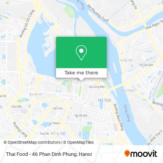Thai Food - 46 Phan Dinh Phung map