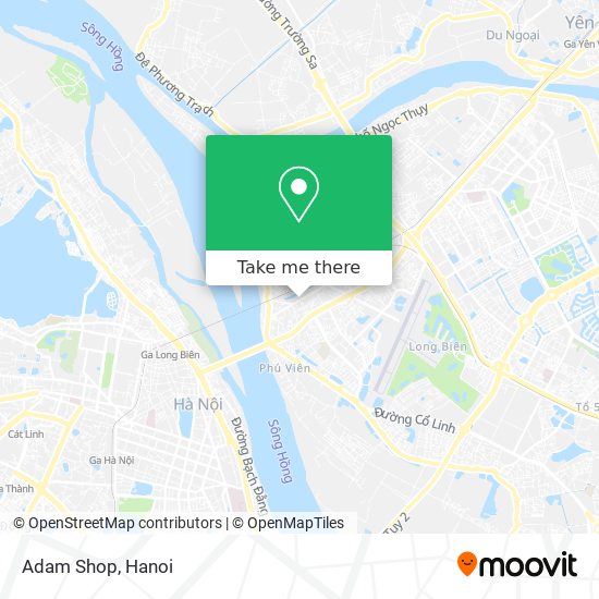 Adam Shop map