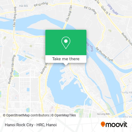 Hanoi Rock City - HRC map