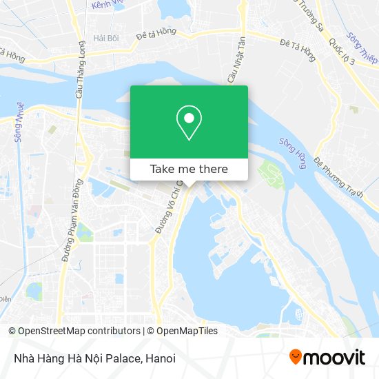 Nhà Hàng Hà Nội Palace map
