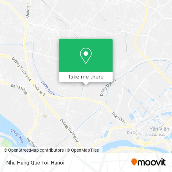 Nhà Hàng Quê Tôi map
