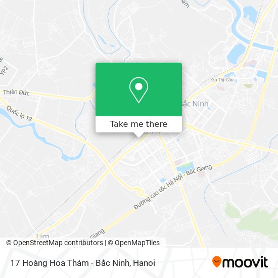 17 Hoàng Hoa Thám - Bắc Ninh map