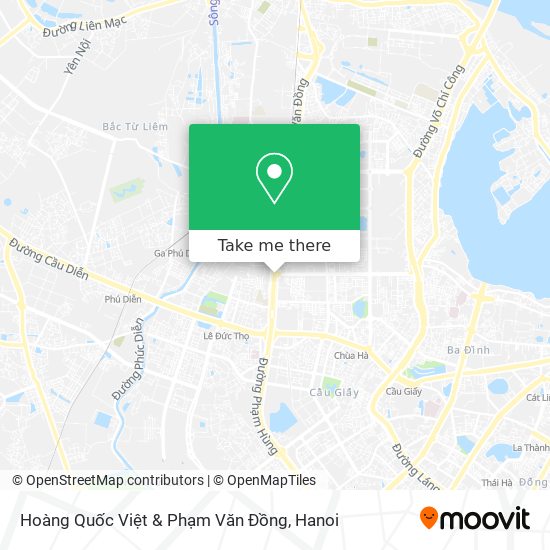 Hoàng Quốc Việt & Phạm Văn Đồng map