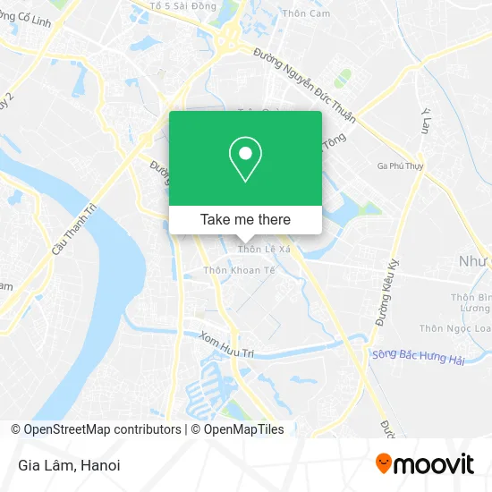 Gia Lâm map