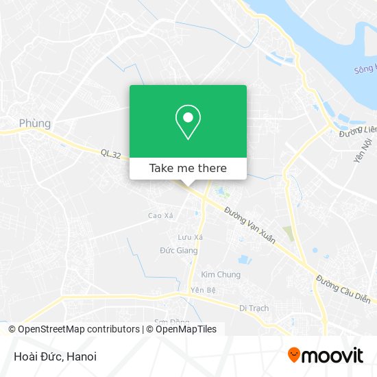 Hoài Đức map