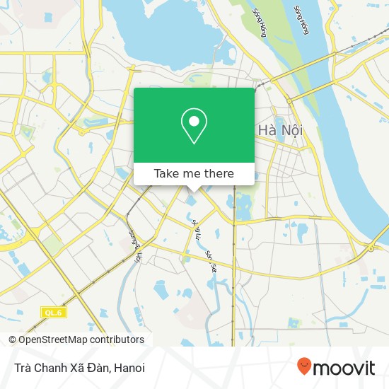 Trà Chanh Xã Đàn map