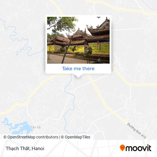 Thạch Thất map