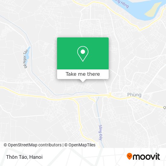 Thôn Táo map