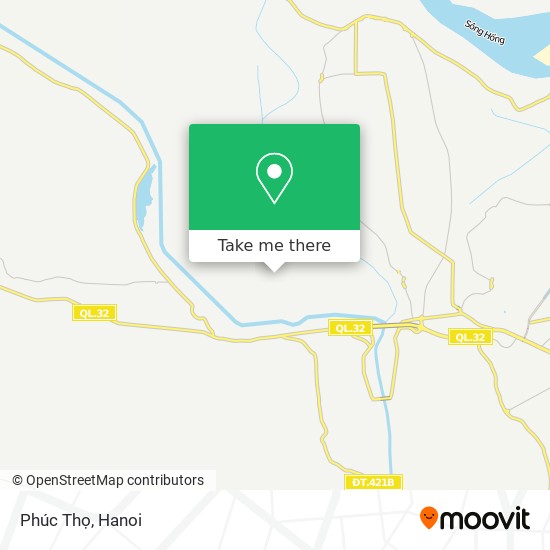 Phúc Thọ map