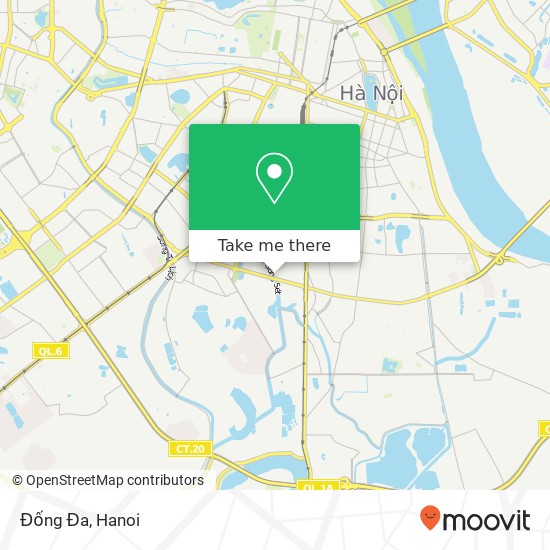 Đống Đa map