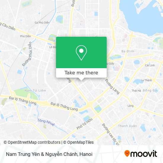 Nam Trung Yên & Nguyễn Chánh map
