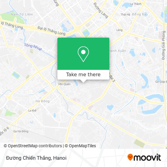 Đường Chiến Thắng map