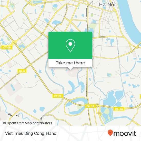 Viet Trieu Ding Cong map