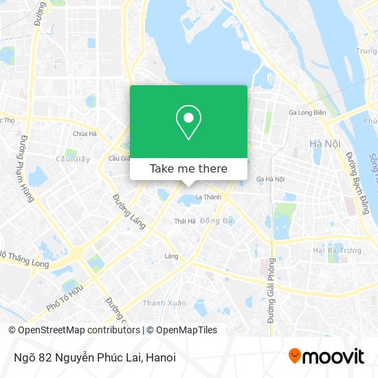 Ngõ 82 Nguyễn Phúc Lai map