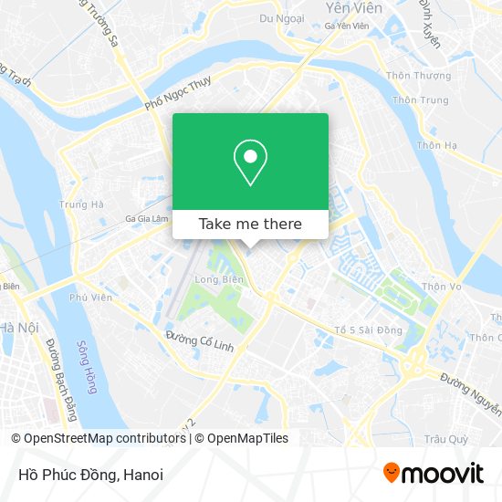 Hồ Phúc Đồng map