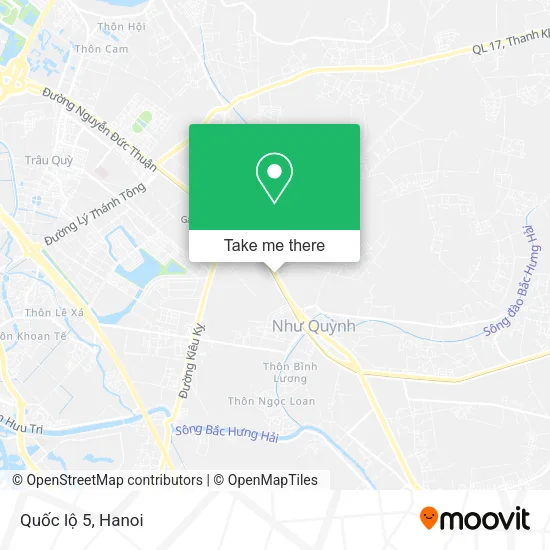 Quốc lộ 5 map