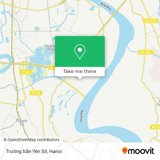 Trường bắn Yên Sở map