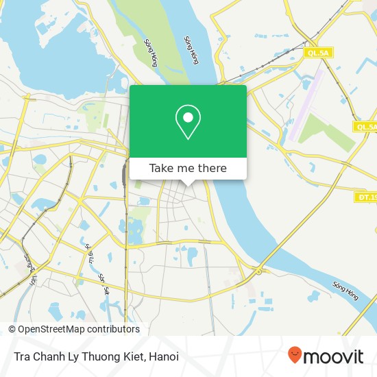 Tra Chanh Ly Thuong Kiet map