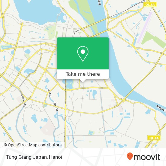 Tùng Giang Japan map