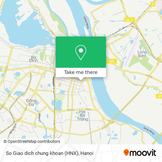 So Giao dich chung khoan (HNX) map