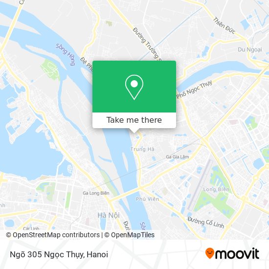Ngõ 305 Ngọc Thụy map
