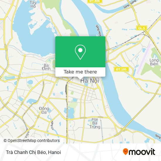 Trà Chanh Chị Béo map