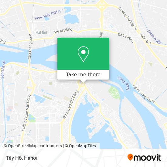 Tây Hồ map