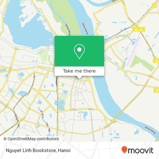 Nguyet Linh Bookstore map