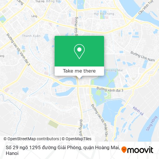 Số 29 ngõ 1295 đường Giải Phóng, quận Hoàng Mai map