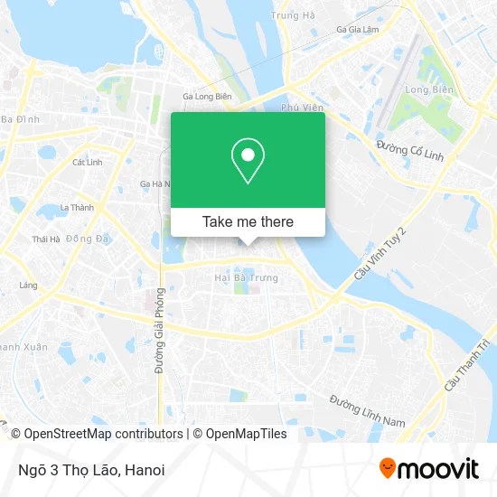 Ngõ 3 Thọ Lão map