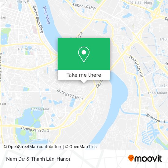 Nam Dư & Thanh Lân map