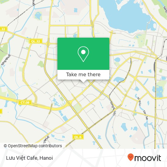 Lưu Việt Cafe map