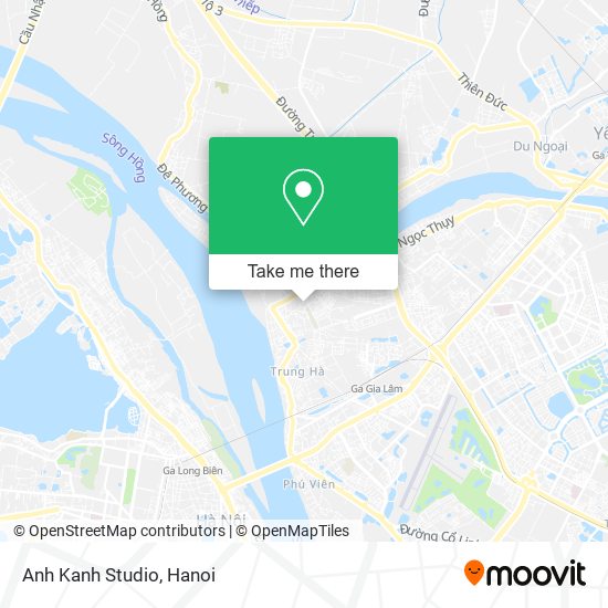 Anh Kanh Studio map