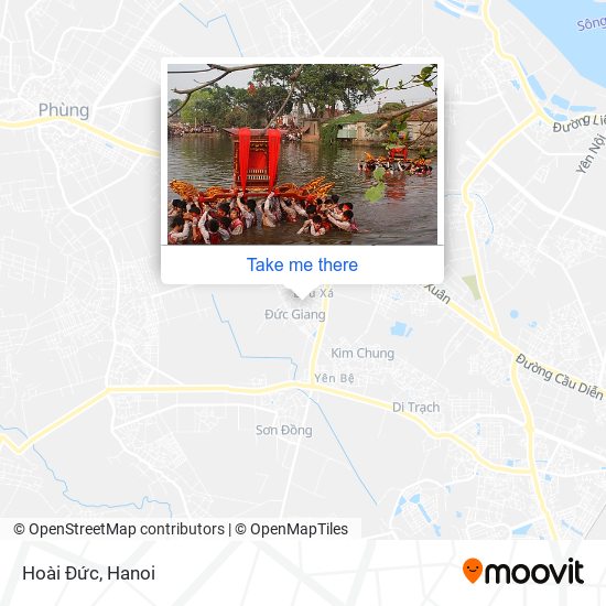 Hoài Đức map