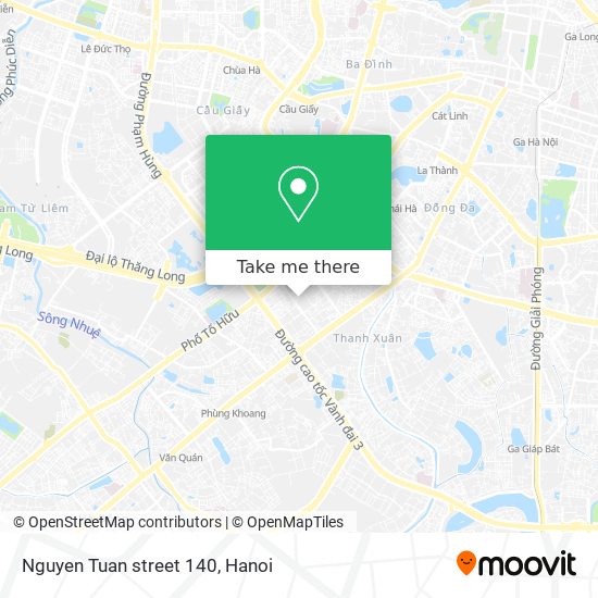 Nguyen Tuan street 140 map