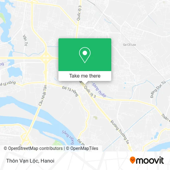 Thôn Vạn Lộc map