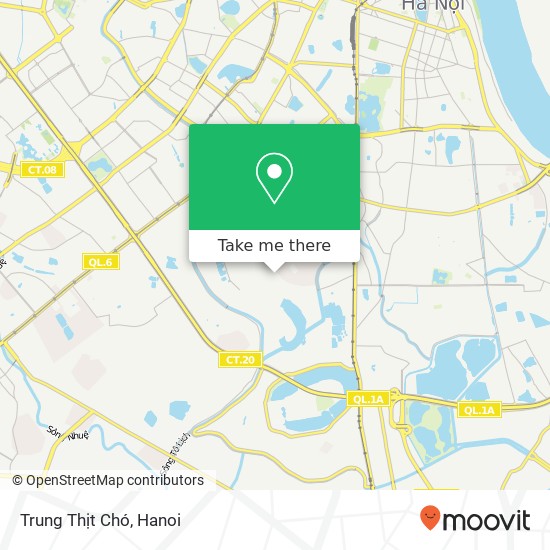 Trung Thịt Chó map