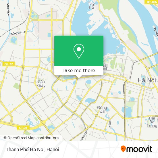 Thành Phố Hà Nội map