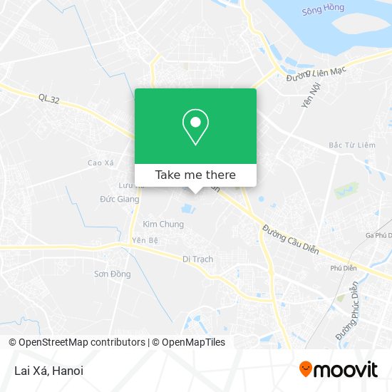 Lai Xá map