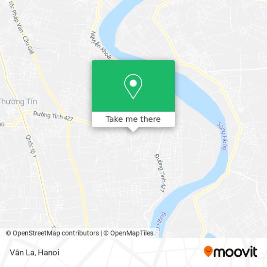 Vân La map