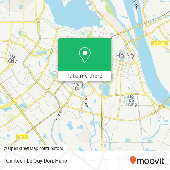 Canteen Lê Quý Đôn map