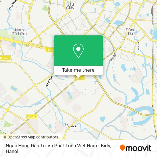 Ngân Hàng Đầu Tư Và Phát Triển Việt Nam - Bidv map