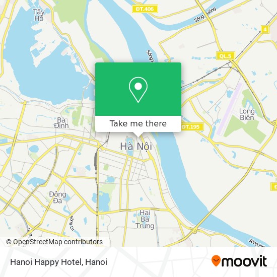 Hanoi Happy Hotel map