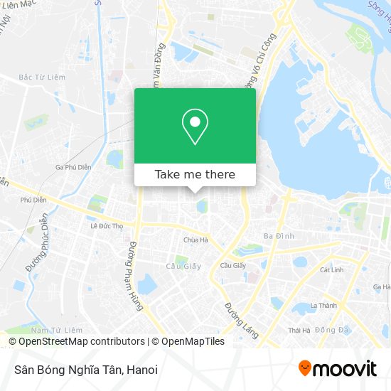 Sân Bóng Nghĩa Tân map