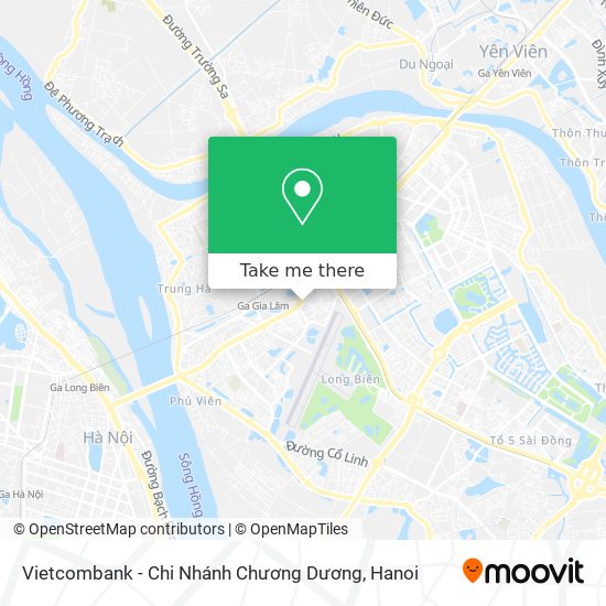 Vietcombank - Chi Nhánh Chương Dương map