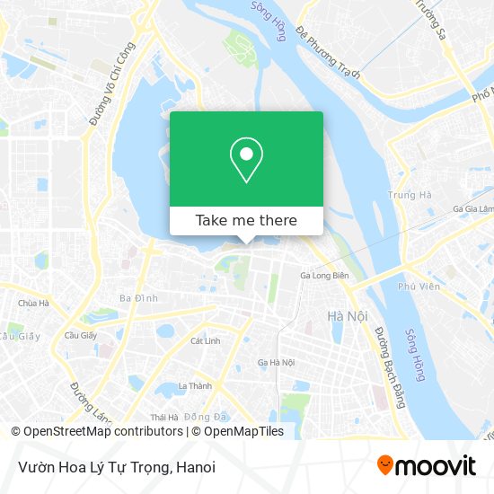 Vườn Hoa Lý Tự Trọng map