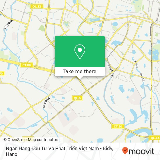 Ngân Hàng Đầu Tư Và Phát Triển Việt Nam - Bidv map