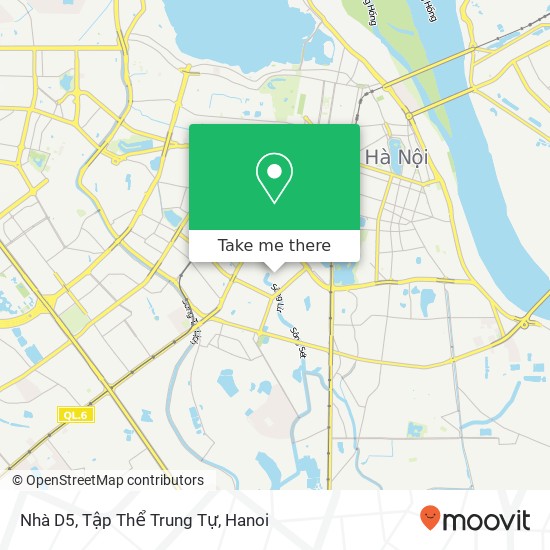 Nhà D5, Tập Thể Trung Tự map