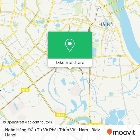 Ngân Hàng Đầu Tư Và Phát Triển Việt Nam - Bidv map